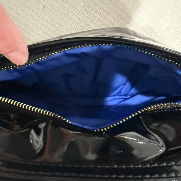 MZ Wallace Chelsea Glossy Black Shoulder Bag - Picture 12 of 13